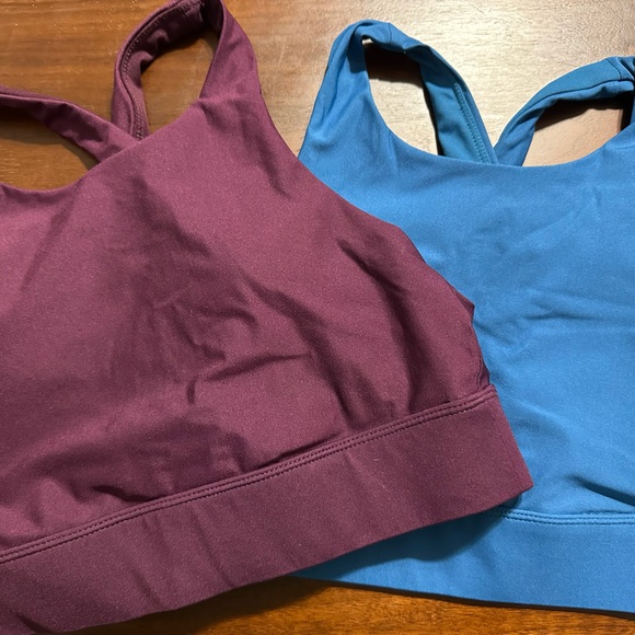 Fabletics Purple and Blue Tank Tops - Picture 1 of 4